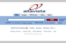 Startseite von AltaVista 2007. (Foto: screenshot, Memento vom 13. Juli 2007 von archive.com)
